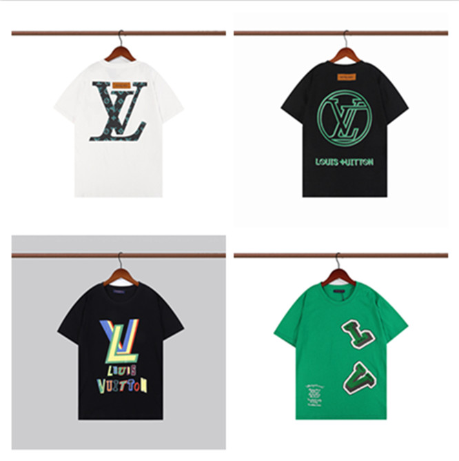 T shirt Mens Womens Designers T Shirts High Quality Mans Women Louis Vuitton Designer Cotton Couples Casual Short Sleeve Men Round Neck Tees
T shirt Mens Womens Designers T Shirts High Quality Mans Women Louis Vuitton Designer Cotton Couples Casual Short Sleeve Men Round Neck Tees