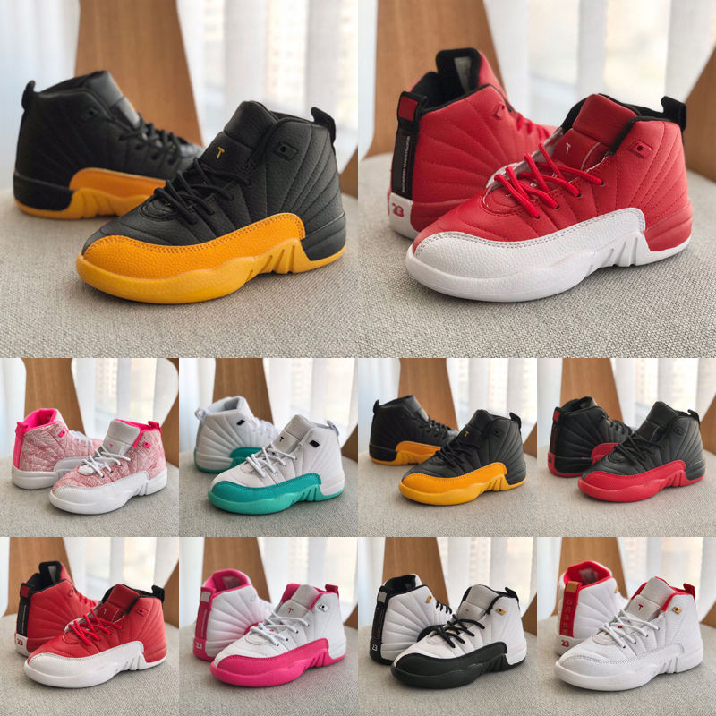 Kids Jumpman 12 12s XII Basketball Shoes Taxi Dark Grey Vivid Pink French Blue Gym Red Children Kid students Girls boys sports Sneaker running shoe Size 26-35, As photo 6
Kids Jumpman 12 12s XII Basketball Shoes Taxi Dark Grey Vivid Pink French Blue Gym Red Children Kid students Girls boys sports Sneaker running shoe Size 26-35, As photo 6