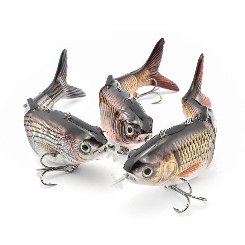 Baits Lures Robotic Swimming Lure 4-Segement Auto Electric Wobblers For Pike Swimbait Fishing USB Rechargeable LED light 221111
Baits Lures Robotic Swimming Lure 4-Segement Auto Electric Wobblers For Pike Swimbait Fishing USB Rechargeable LED light 221111