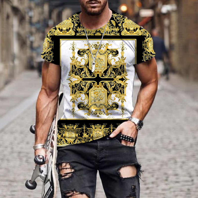 New 3D Print Causal Clothing High end luxury pattern Fashion Men Women T-shirt Plus Size Size -7XL 010, Color of picture
New 3D Print Causal Clothing High end luxury pattern Fashion Men Women T-shirt Plus Size Size -7XL 010, Color of picture