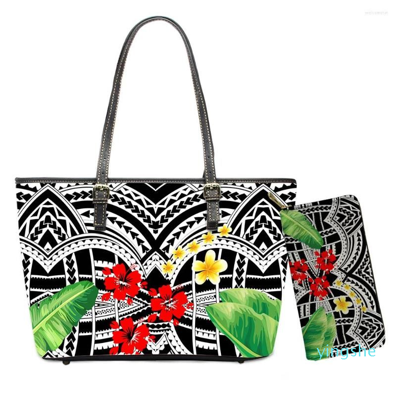 Evening Bags Luxury Design Handbag Purse Set Polynesian Flower Printing Large Shoulder For Women Leather Brand Custom Women's Bag Wallet, Ftz2181dpz21
Evening Bags Luxury Design Handbag Purse Set Polynesian Flower Printing Large Shoulder For Women Leather Brand Custom Women's Bag Wallet, Ftz2181dpz21