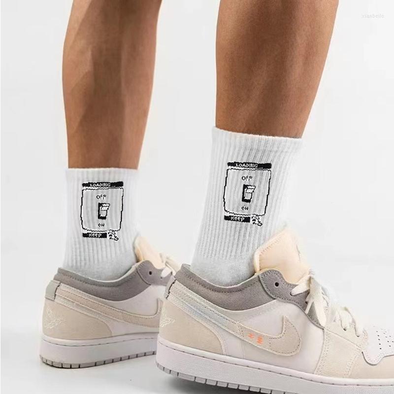 Men's Socks Ins Graffiti Cotton Cartoon Autumn Winter Women Warm Soft Sports Men Sock Cute Kawaii Hipster Street Sokken, 1 pair-a
Men's Socks Ins Graffiti Cotton Cartoon Autumn Winter Women Warm Soft Sports Men Sock Cute Kawaii Hipster Street Sokken, 1 pair-a