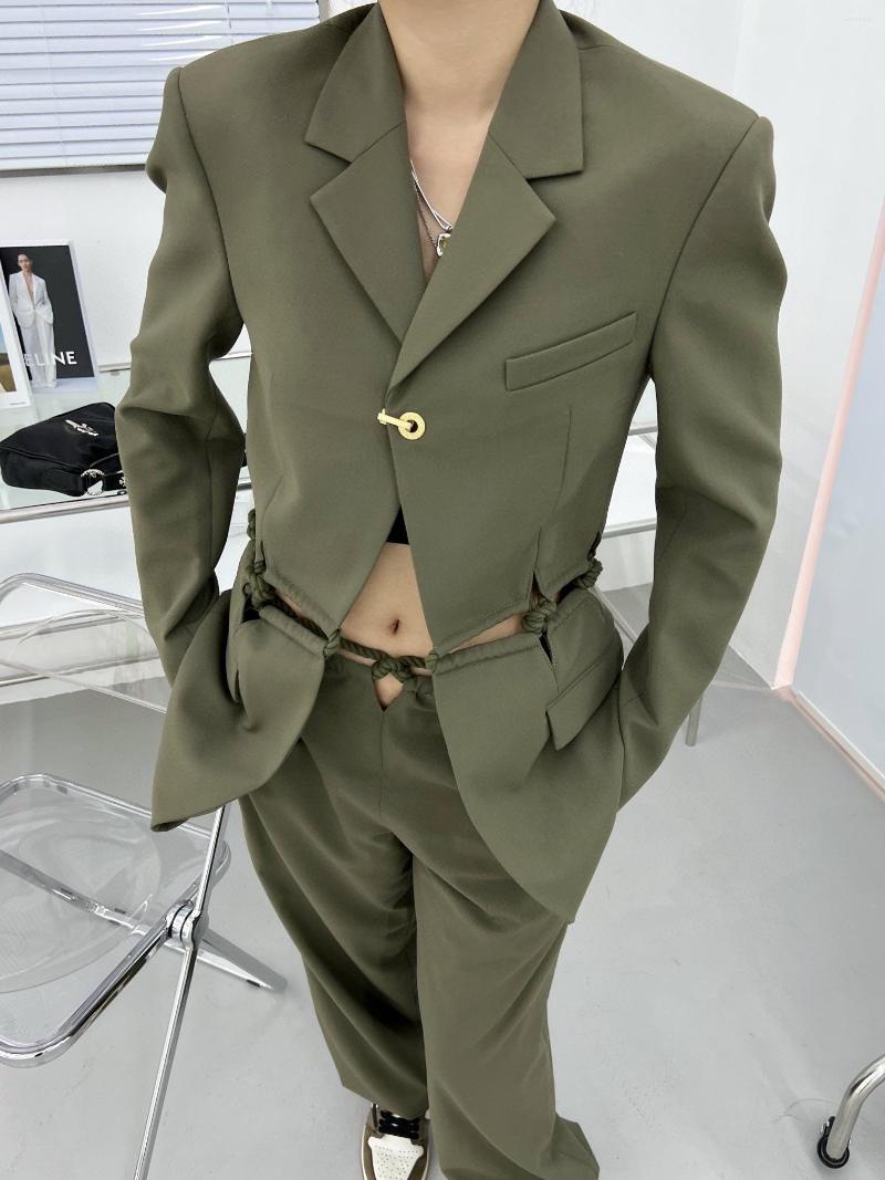 Women' Two Piece Pants 2022FW Autumn Women Luxury High Quality Hollow Blazer Coat With Casual Long Suits 2 Color Ddxgz2v 8.04, Green pants only
Women' Two Piece Pants 2022FW Autumn Women Luxury High Quality Hollow Blazer Coat With Casual Long Suits 2 Color Ddxgz2v 8.04, Green pants only