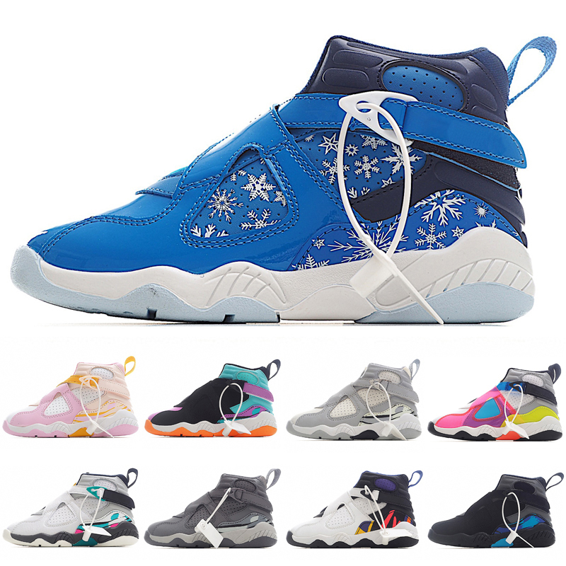 Jumpman 8 8s Kids Basketball Shoes Taxi Aqua Black Cool Grey Take Flight Chrome Doernbecher South Beach Trainers Retro Children Boy Girl Kid youth Sneakers Size 22-35, As photo 5
Jumpman 8 8s Kids Basketball Shoes Taxi Aqua Black Cool Grey Take Flight Chrome Doernbecher South Beach Trainers Retro Children Boy Girl Kid youth Sneakers Size 22-35, As photo 5