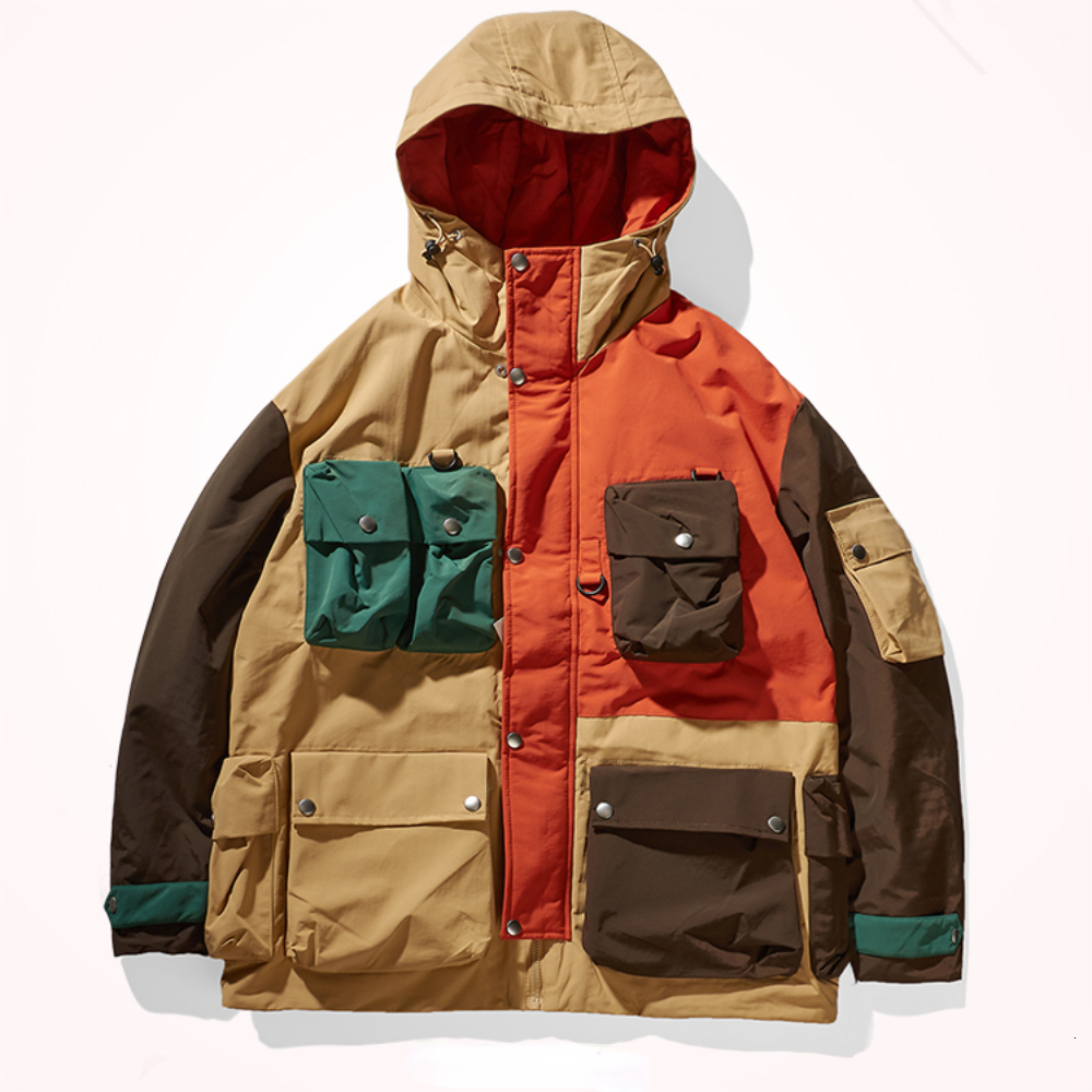 Men's Down Parkas Winter men's American functional hooded multipocket design color matching casual down jacket duck down warm coat 221111, Multi
Men's Down Parkas Winter men's American functional hooded multipocket design color matching casual down jacket duck down warm coat 221111, Multi