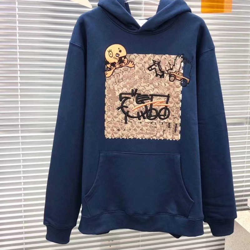 Women' Hoodies Sweatshirts women' three-dimensional carriage embroidery fashion loose, Navy
Women' Hoodies Sweatshirts women' three-dimensional carriage embroidery fashion loose, Navy