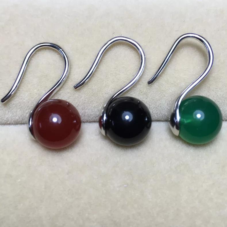 Stud Earrings One Pair Green /black/red Agate Round 10mm High -heeled Shoes Hook FPPJ Wholesale Beads
Stud Earrings One Pair Green /black/red Agate Round 10mm High -heeled Shoes Hook FPPJ Wholesale Beads