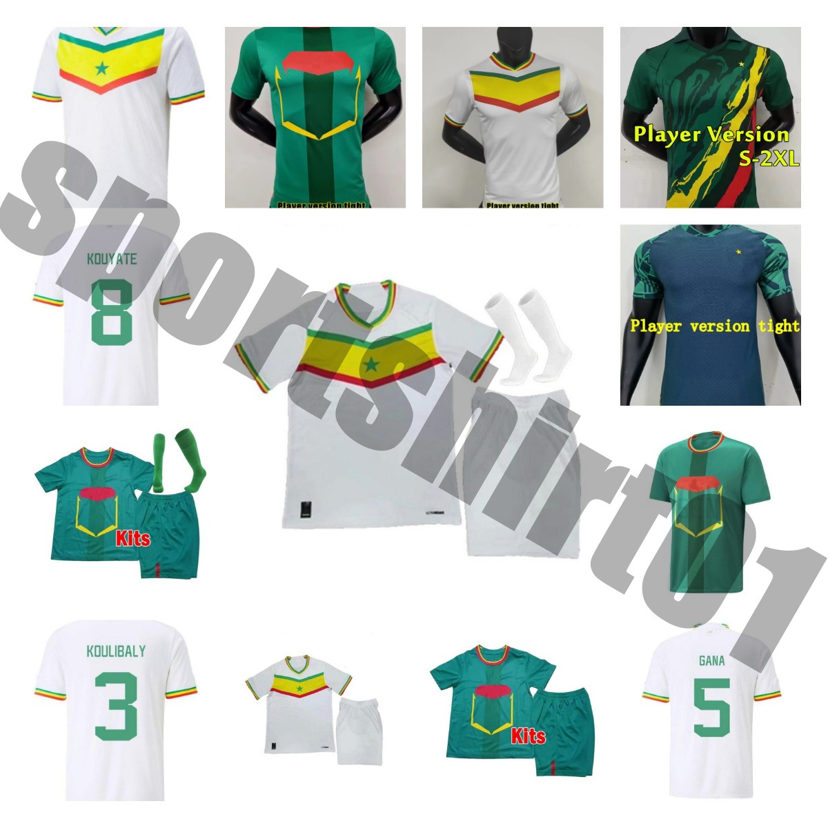 2022 2023 Senegals soccer jerseys MANE KOULIBALY GUEYE homme Maillot de foot football shirt KOUYATE SARR Uniforms fAN PLAYER VERSION FULL KITs world cup 2002 retro
2022 2023 Senegals soccer jerseys MANE KOULIBALY GUEYE homme Maillot de foot football shirt KOUYATE SARR Uniforms fAN PLAYER VERSION FULL KITs world cup 2002 retro