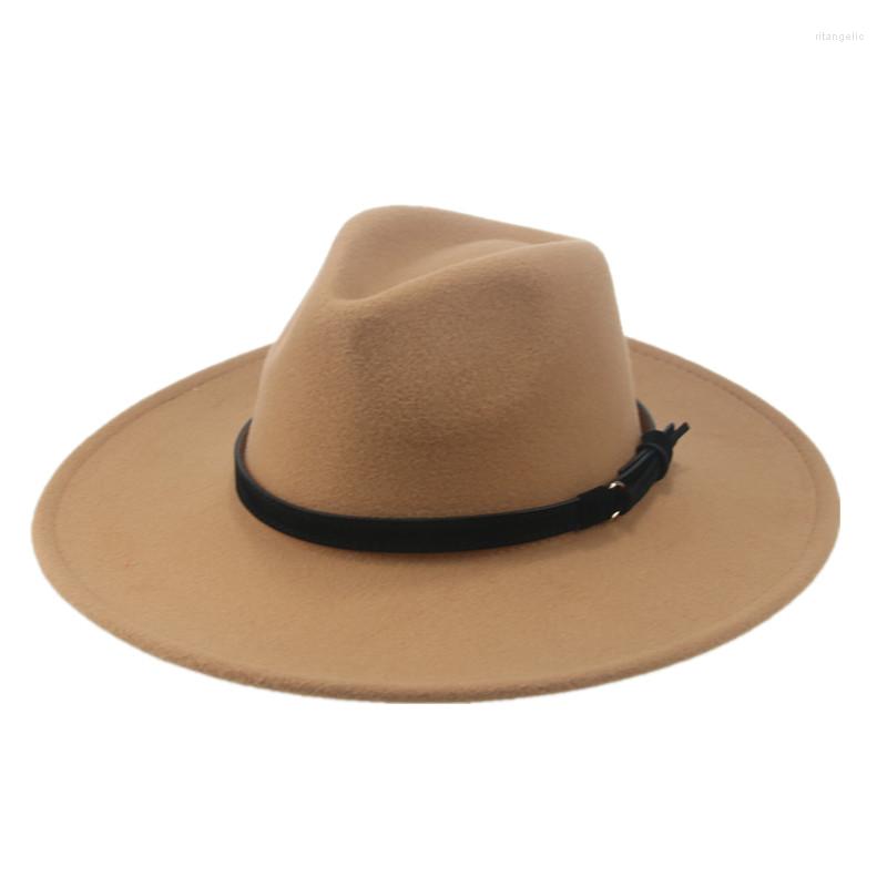 Berets Fedora Hats Big Brim 9.5cm Solid Belt Band Women Men Dress Formal Casual Outdoor Gentlemen Panamas Camel Yellow Felted, Rose red
Berets Fedora Hats Big Brim 9.5cm Solid Belt Band Women Men Dress Formal Casual Outdoor Gentlemen Panamas Camel Yellow Felted, Rose red