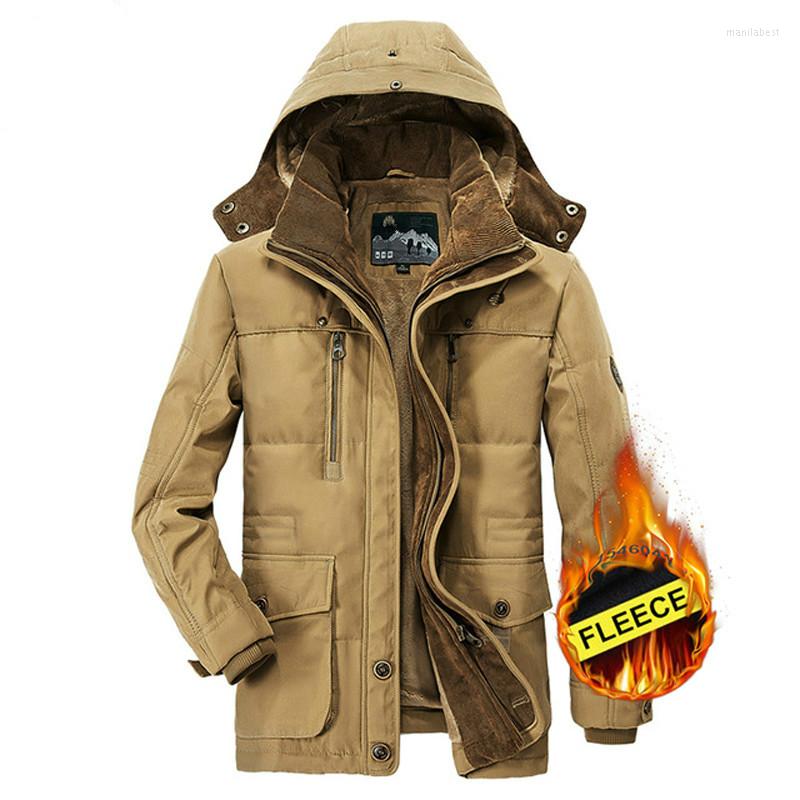 Men's Down Winter Thicken Warm Hooded Parka Men Plus Size -5XL Army Military Fleece Jacket Collar Mens Jackets, Khaki
Men's Down Winter Thicken Warm Hooded Parka Men Plus Size -5XL Army Military Fleece Jacket Collar Mens Jackets, Khaki