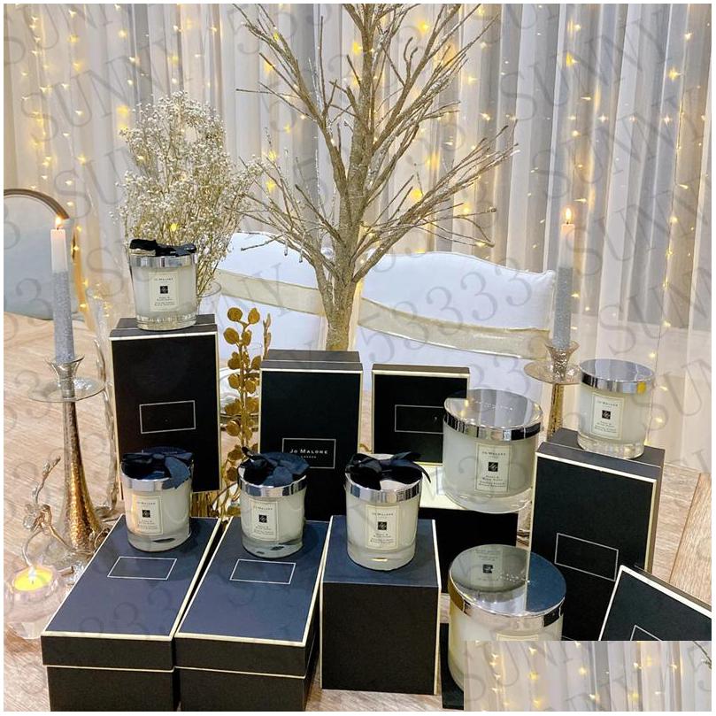 Perfume Bottle Factory Direct Per Unisex Incense High Quality Jo Malone Candle Fragrance Women Men Scented Candles Bougie Parfum 200 Dhmis
Perfume Bottle Factory Direct Per Unisex Incense High Quality Jo Malone Candle Fragrance Women Men Scented Candles Bougie Parfum 200 Dhmis