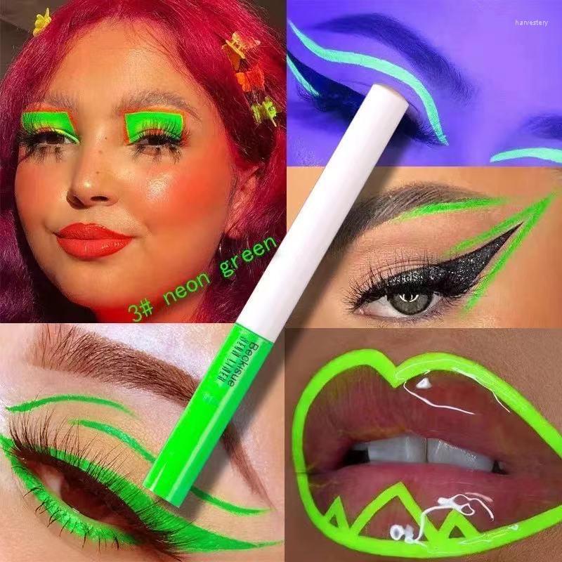 Eyeliner Liquid UV Glow Matte Waterproof & Smudgeproof Fluorescent Body Face Paint Makeup For Daily Wear And Halloween Christmas
Eyeliner Liquid UV Glow Matte Waterproof & Smudgeproof Fluorescent Body Face Paint Makeup For Daily Wear And Halloween Christmas