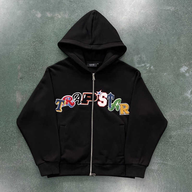 Hip Hop hooded sweater men sweatshirt Trapstar designer hoodie 3D letter embroidery zipper jacket man women pants suit Fashion hoody mens tracksuits, Suit1
Hip Hop hooded sweater men sweatshirt Trapstar designer hoodie 3D letter embroidery zipper jacket man women pants suit Fashion hoody mens tracksuits, Suit1