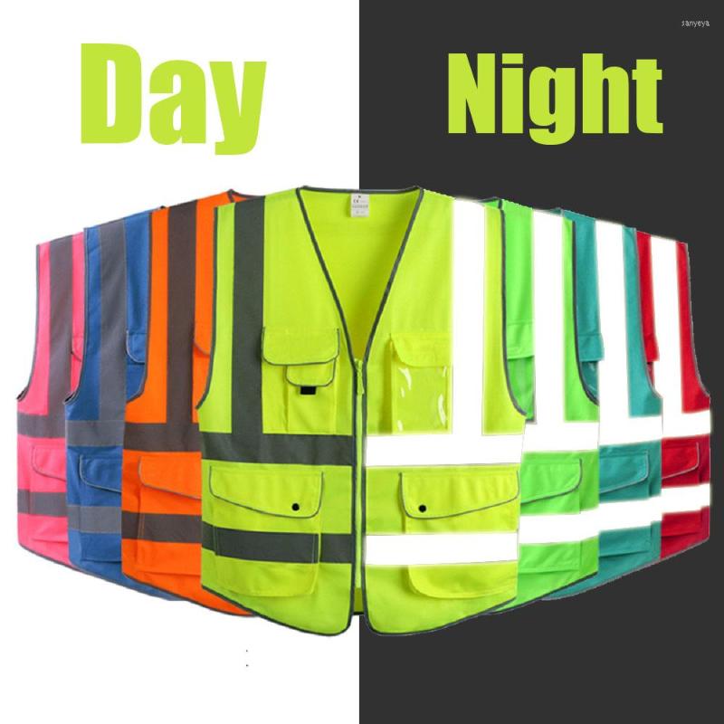 Motorcycle Apparel Hi Visibility Reflective Safety Vest With Strips Construction Work ANSI Class 2 Standard
Motorcycle Apparel Hi Visibility Reflective Safety Vest With Strips Construction Work ANSI Class 2 Standard