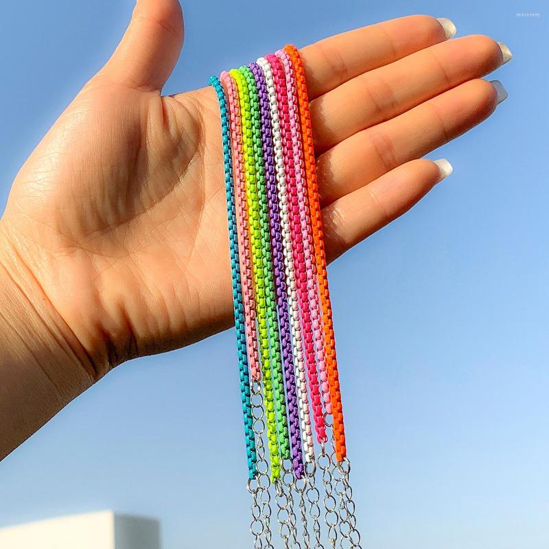 Anklets Multicolor Unique Adjustable Iron Chain Anklet Bracelet For Women Beach Thin Ankle Barefoot Y2K Female Foot Jewelry
Anklets Multicolor Unique Adjustable Iron Chain Anklet Bracelet For Women Beach Thin Ankle Barefoot Y2K Female Foot Jewelry
