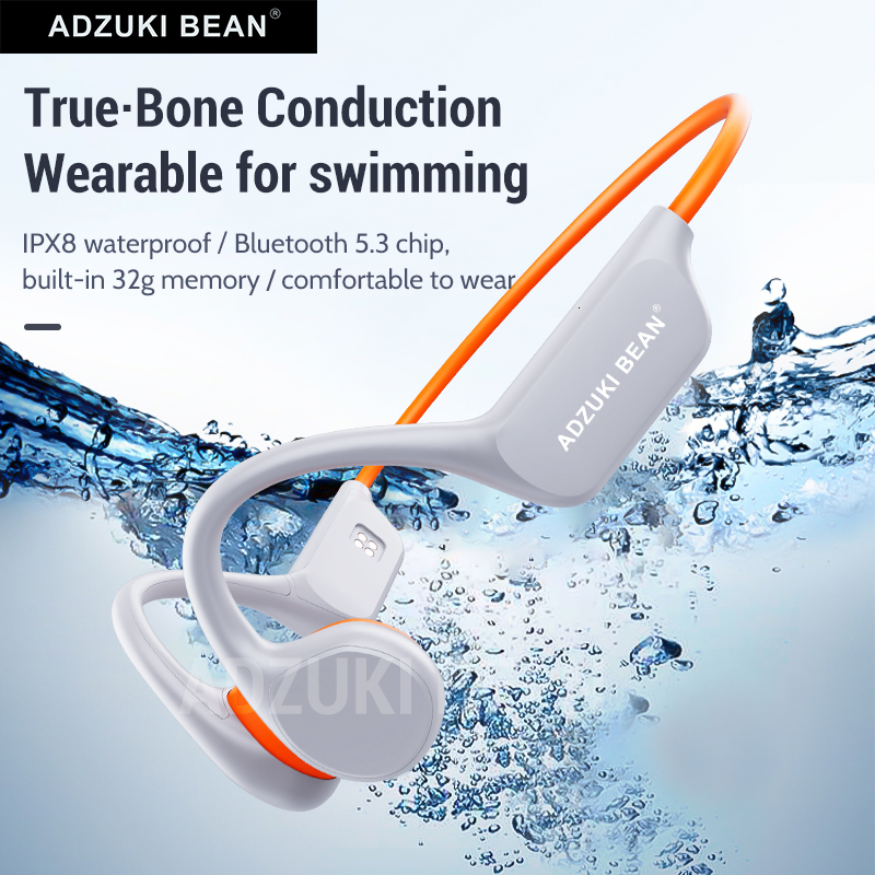 Cell Phone Earphones Adzuki Bean Bone Conduction Bluetooth Earphone X7 Wireless IPX8 Professional Swimming Headphones MP3 IP68 32G Waterproof Headset 221114, Black-red
Cell Phone Earphones Adzuki Bean Bone Conduction Bluetooth Earphone X7 Wireless IPX8 Professional Swimming Headphones MP3 IP68 32G Waterproof Headset 221114, Black-red