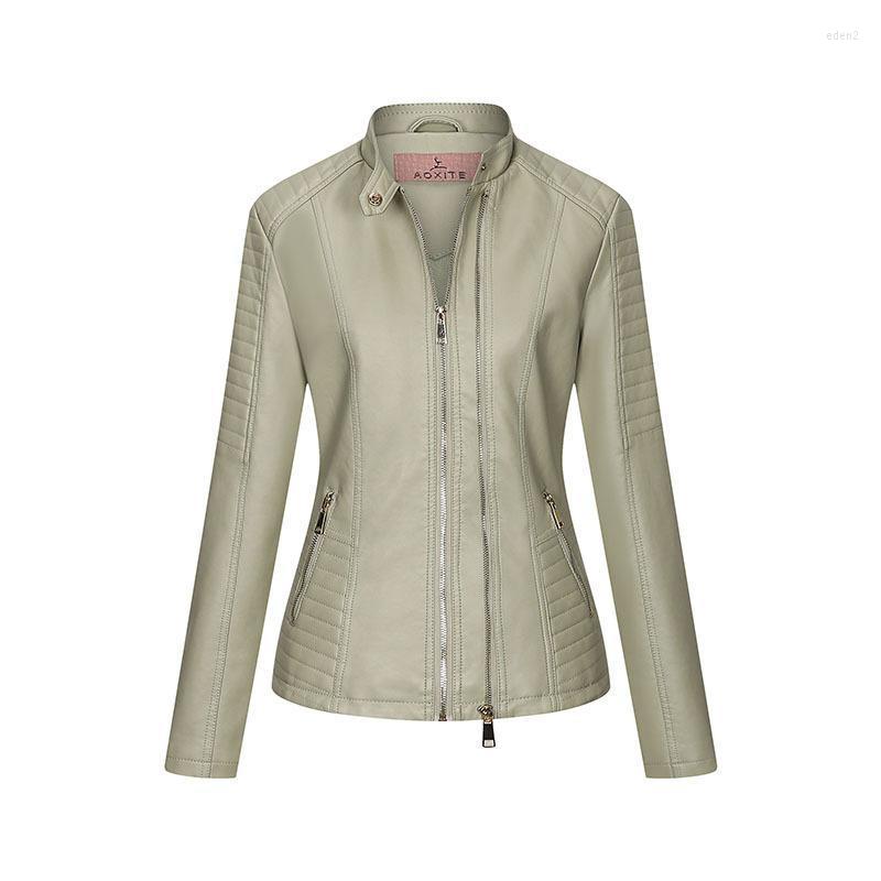 Women's Leather Women Jacket Spring Autumn Fashion Stand Collar Motor Biker Coat Pu Outwear Fall Black Red Veste Femme, As picture2
Women's Leather Women Jacket Spring Autumn Fashion Stand Collar Motor Biker Coat Pu Outwear Fall Black Red Veste Femme, As picture2
