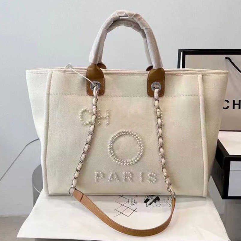 Fashion Luxury Women's Handbags Evening Bags Brand Ch Pearl Tote Canvas Beach Bag Designers Female Portable Large Capacity Big Handbag Ladies Girl Backpack 60c3, Please contact customer service
Fashion Luxury Women's Handbags Evening Bags Brand Ch Pearl Tote Canvas Beach Bag Designers Female Portable Large Capacity Big Handbag Ladies Girl Backpack 60c3, Please contact customer service
