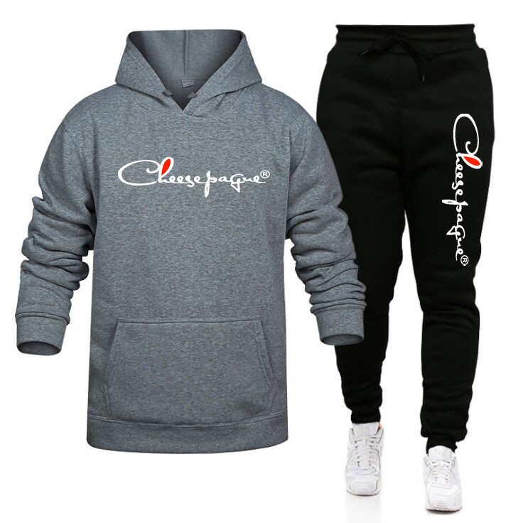 Fashion Spring Autumn Men' Sweat Suit Set Tracksuit Men Outfit Full Sleeve Tops Hood Outdoor Sport Wear Men' Hooded Brand LOGO Print
Fashion Spring Autumn Men' Sweat Suit Set Tracksuit Men Outfit Full Sleeve Tops Hood Outdoor Sport Wear Men' Hooded Brand LOGO Print