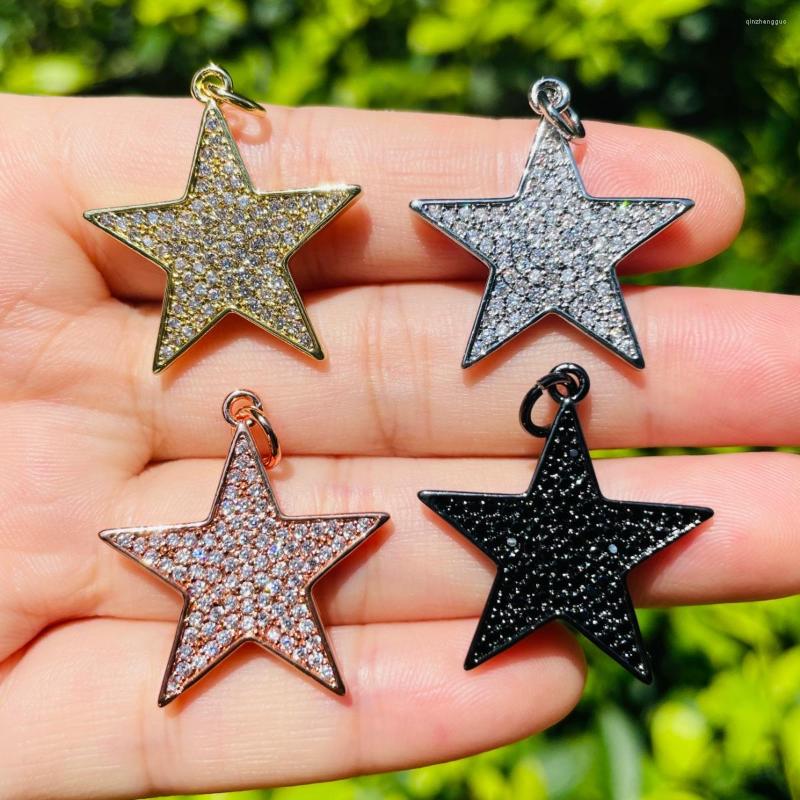 Charms 5pcs Zirconia Paved Star Charm For Women Bracelet Necklace Making Gold-Plated Pendant Handmade Craft Jewelry Accessory Wholesale
Charms 5pcs Zirconia Paved Star Charm For Women Bracelet Necklace Making Gold-Plated Pendant Handmade Craft Jewelry Accessory Wholesale