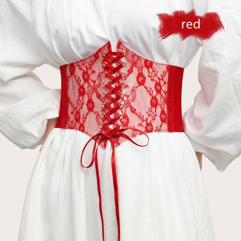 Belts Wide Black Lace Girdle Women's Versatile Dress Top Belt Decorative Elastic Body Stretch Slimming P2v8
Belts Wide Black Lace Girdle Women's Versatile Dress Top Belt Decorative Elastic Body Stretch Slimming P2v8