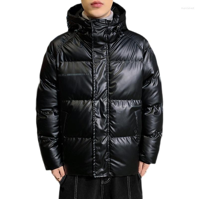 Men's Down Winter Men Warm Parkas Jacket 2022 Mens Thick Solid Color Streetwear Parka Male Fashion Casual Black Overcoat
Men's Down Winter Men Warm Parkas Jacket 2022 Mens Thick Solid Color Streetwear Parka Male Fashion Casual Black Overcoat