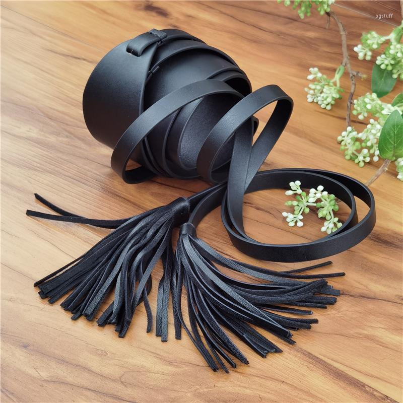 Belts Leather Tasse Sheepskin Soft For Women Corset Belt Wide Cummerbund Ceinture Femme Vintage Riem Female WBT0080, Black
Belts Leather Tasse Sheepskin Soft For Women Corset Belt Wide Cummerbund Ceinture Femme Vintage Riem Female WBT0080, Black