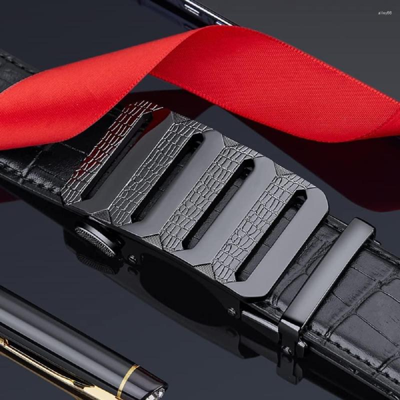 Belts VANNANBA Mens Ratchet Designer Belt Genuine Leather With Automatic Buckle Alloy Gift For Men, Black
Belts VANNANBA Mens Ratchet Designer Belt Genuine Leather With Automatic Buckle Alloy Gift For Men, Black