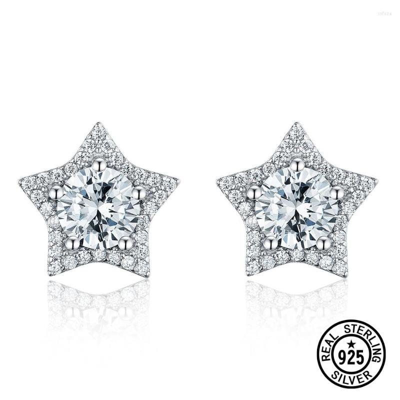 Stud Earrings Real 925 Sterling Silver For Women Lovely Sweet Sparkling Star 2022 Trend Christmas Gifts Fine Jewelry
Stud Earrings Real 925 Sterling Silver For Women Lovely Sweet Sparkling Star 2022 Trend Christmas Gifts Fine Jewelry