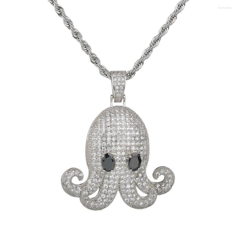 Pendant Necklaces Hip Hop Micro Paved Cubic Zirconia Bling Out Octopus Pendants Necklace For Men Rapper Jewelry Gifts Drop
Pendant Necklaces Hip Hop Micro Paved Cubic Zirconia Bling Out Octopus Pendants Necklace For Men Rapper Jewelry Gifts Drop