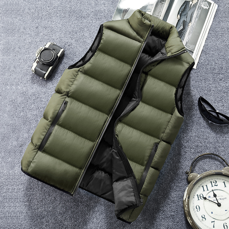 Men's Vests Waistcoat Men's Autumn Winter Thickened Cotton Jacket Youth Korean Fashion Cool Shoulder Vest Coat 221014
Men's Vests Waistcoat Men's Autumn Winter Thickened Cotton Jacket Youth Korean Fashion Cool Shoulder Vest Coat 221014