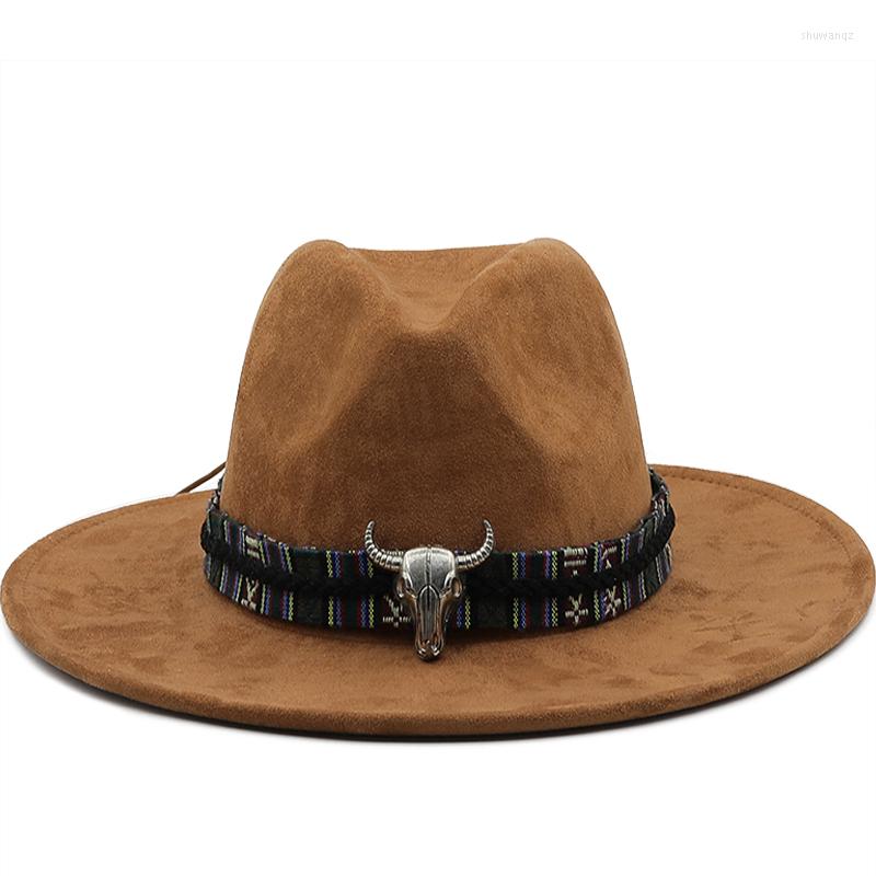 Berets Suede Fedora Hats For Women Men Wide Brim Thick Chain Band Felted Hat Jazz Cap Winter Autumn Panama Red Luxury Chapeau Femme, Khaki
Berets Suede Fedora Hats For Women Men Wide Brim Thick Chain Band Felted Hat Jazz Cap Winter Autumn Panama Red Luxury Chapeau Femme, Khaki