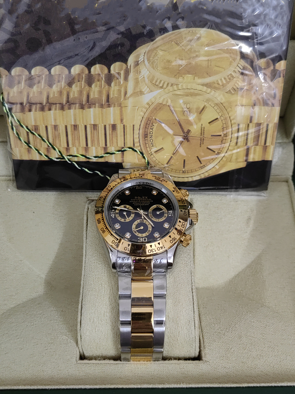 Fashion Style 2813 Automatic Movement Watches Full Stainless Steel Sports Men Watch luminous montre de luxe Wristwatches gifts 202365, Style 19 original box + watch
Fashion Style 2813 Automatic Movement Watches Full Stainless Steel Sports Men Watch luminous montre de luxe Wristwatches gifts 202365, Style 19 original box + watch