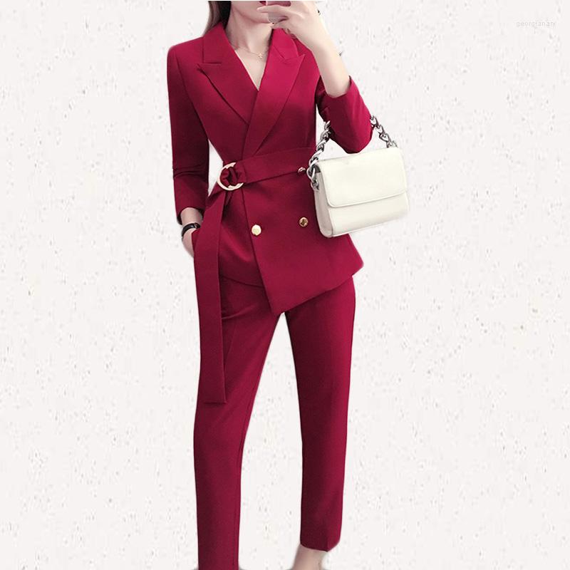 Women' Two Piece Pants Guangzhou China Western Style Suit Women 2022 Autumn Korean British Celebrity Temperament Fashion P, Black
Women' Two Piece Pants Guangzhou China Western Style Suit Women 2022 Autumn Korean British Celebrity Temperament Fashion P, Black