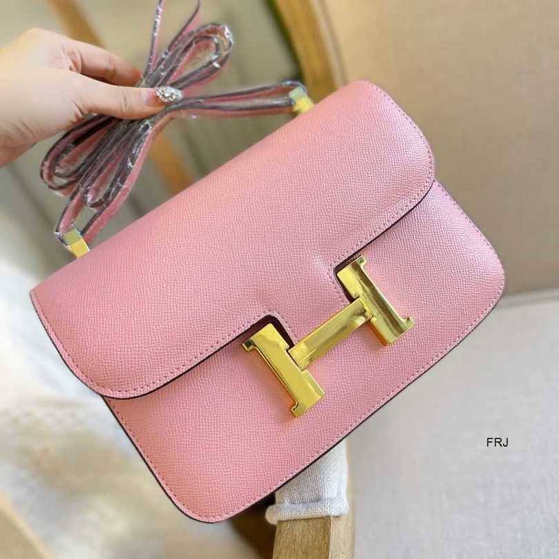 Designer Constances Bags Herme Handbags Autumn and Winter New Palmprint Leather Womens h Versatile Stewardess Kangkang Small Sq Have Logo frj, Orange
Designer Constances Bags Herme Handbags Autumn and Winter New Palmprint Leather Womens h Versatile Stewardess Kangkang Small Sq Have Logo frj, Orange