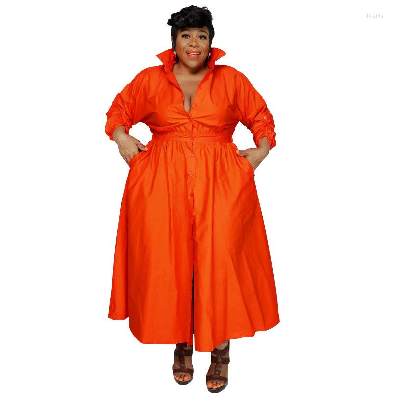 Plus Size Dresses Women Clothing Elegant Long Sleeve Turn Down Collar Midi Dress Autumn Winter 2022 Loose Party Club 4XL 5XL, Black
Plus Size Dresses Women Clothing Elegant Long Sleeve Turn Down Collar Midi Dress Autumn Winter 2022 Loose Party Club 4XL 5XL, Black