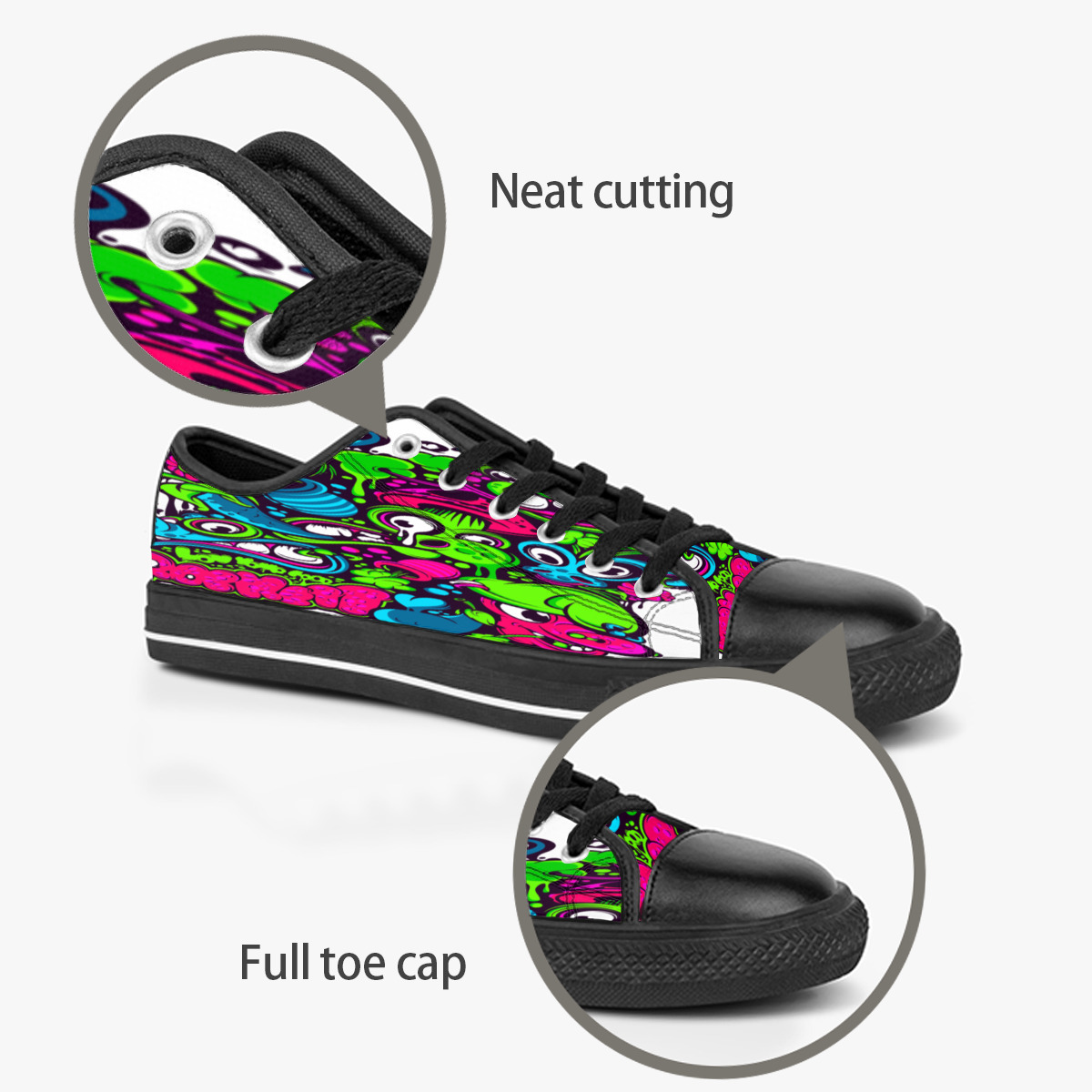 Custom shoes Classic Canvas Low cut Skateboard casual triple black Accept customization UV printing low mens womens sports sneakers Breathable color 53, Notice
Custom shoes Classic Canvas Low cut Skateboard casual triple black Accept customization UV printing low mens womens sports sneakers Breathable color 53, Notice