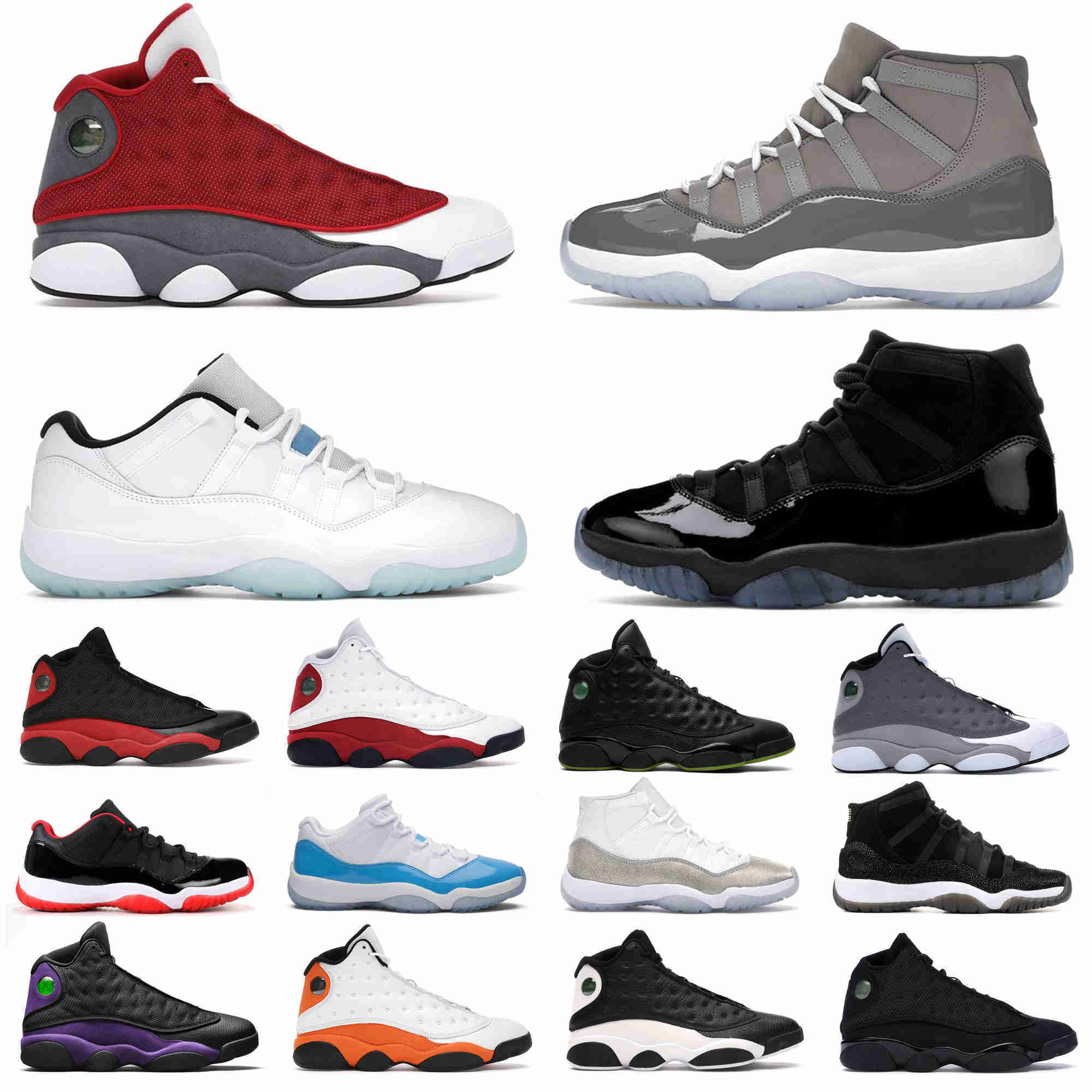 13s Basketball Shoes men women 11s Cool Grey Citrus Legend Blue low Jubilee Concord 13 Obsidian Powder red Flint Court white Purple mens, #15 
13s Basketball Shoes men women 11s Cool Grey Citrus Legend Blue low Jubilee Concord 13 Obsidian Powder red Flint Court white Purple mens, #15