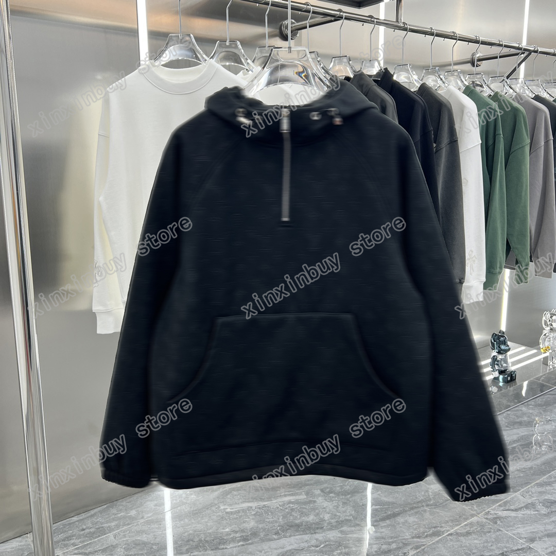 xinxinbuy Men designer Hoodie sweater Dark Jacquard pocket Denim Paris women black white blue khaki S-2XL, 01
xinxinbuy Men designer Hoodie sweater Dark Jacquard pocket Denim Paris women black white blue khaki S-2XL, 01