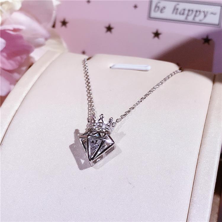 Pendant Necklaces Fashion Women Statement Necklace Personality Simple Designer Crown Selling Real 925 Sterling Silver
Pendant Necklaces Fashion Women Statement Necklace Personality Simple Designer Crown Selling Real 925 Sterling Silver