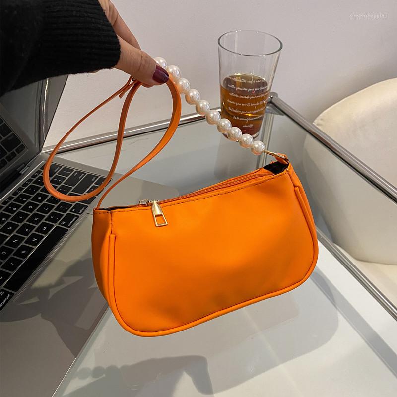 Evening Bags Solid Pearl Chain Shoulder Totes Underarm Top Handle Bag Female Travel Daily Clutch Fashion For Women PU Leather Handbag, Khaki
Evening Bags Solid Pearl Chain Shoulder Totes Underarm Top Handle Bag Female Travel Daily Clutch Fashion For Women PU Leather Handbag, Khaki