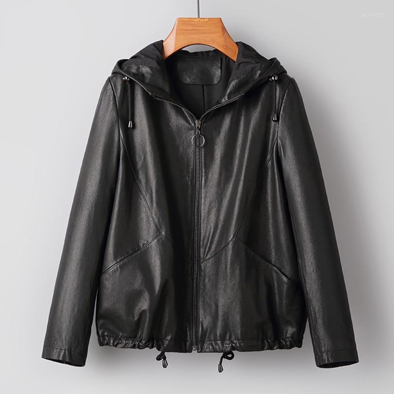 Women's Leather Brown Sheepskin Real Ladies Blazer 2022 Fashion Loose Short Hooded Genuine Coats And Jackets Women -5XL, Beige
Women's Leather Brown Sheepskin Real Ladies Blazer 2022 Fashion Loose Short Hooded Genuine Coats And Jackets Women -5XL, Beige