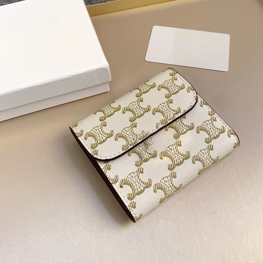 5A Quality Designers bag millionaire womens Wallet Classic Button Women Short Wallets leather wallet single zippers lady ladies, White
5A Quality Designers bag millionaire womens Wallet Classic Button Women Short Wallets leather wallet single zippers lady ladies, White
