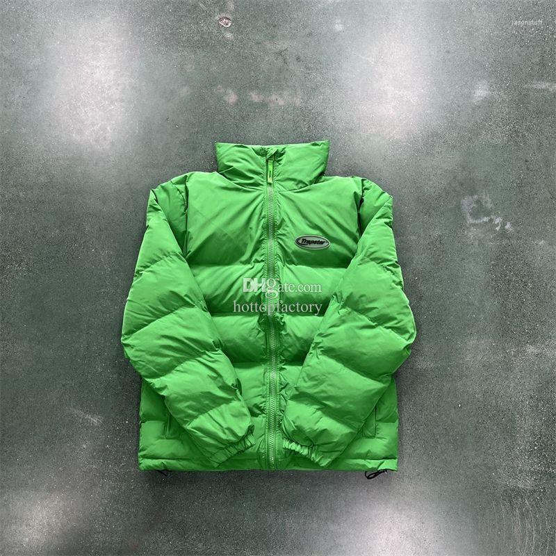 Men' Down Parkas HYPERDRIVE Trapstar PUFFER JACKET - GREEN BLACK Letters 1to1 Quality Embroidered Women Winter Clothing trapstar winterjacke
Men' Down Parkas HYPERDRIVE Trapstar PUFFER JACKET - GREEN BLACK Letters 1to1 Quality Embroidered Women Winter Clothing trapstar winterjacke