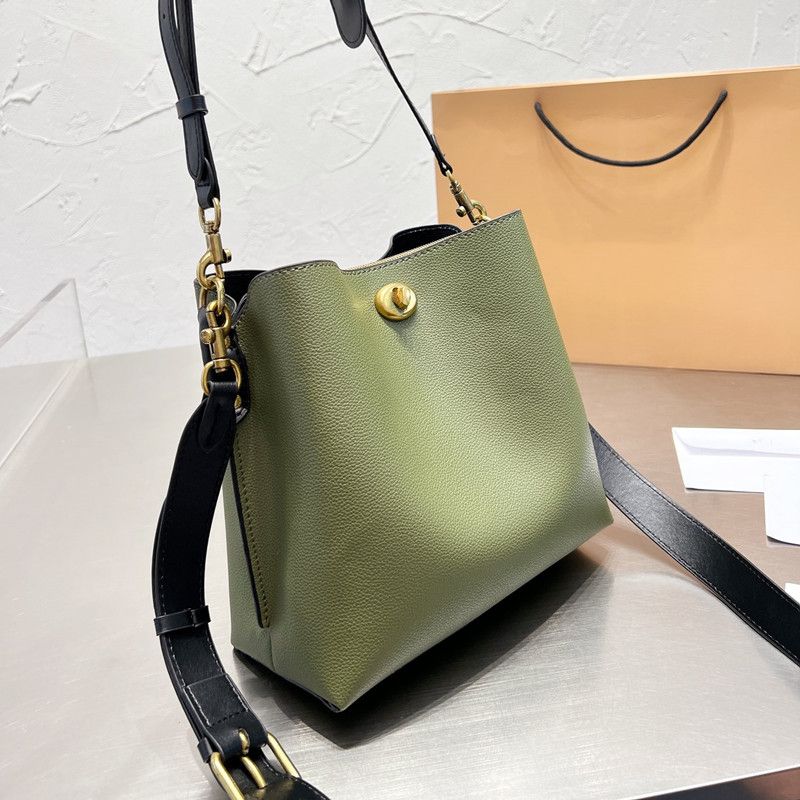 Shoulder Bag Charlie Bucket Bag Polished Pine Leather Chalk Gold Light Fern Hand Bill Shoulder Messenger Coated Canvas Gray Pebble Willow, Tali-wine red-22cm
Shoulder Bag Charlie Bucket Bag Polished Pine Leather Chalk Gold Light Fern Hand Bill Shoulder Messenger Coated Canvas Gray Pebble Willow, Tali-wine red-22cm