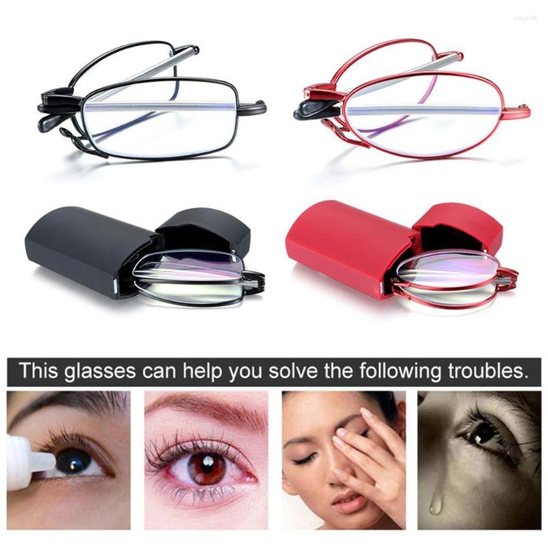 Sunglasses Strength 1.00- 4.00 Compact With Case Rotating Diopter Computer Goggles Blue Light Blocking Folding Reading Glasses
Sunglasses Strength 1.00- 4.00 Compact With Case Rotating Diopter Computer Goggles Blue Light Blocking Folding Reading Glasses