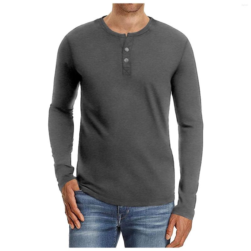 Men's T Shirts Long Sleeve Shirt Men Autumn Spring Streetwear Casual Cotton Tee Homme Fashion Button Collar T-shirt Tops, Black
Men's T Shirts Long Sleeve Shirt Men Autumn Spring Streetwear Casual Cotton Tee Homme Fashion Button Collar T-shirt Tops, Black