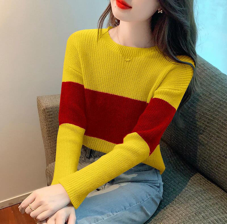 O-neck Sweater Women Jumper Spring Autumn Basic Warm Clothes Female Pull Femme Knitted Pullover Sweater and Pullovers, 03
O-neck Sweater Women Jumper Spring Autumn Basic Warm Clothes Female Pull Femme Knitted Pullover Sweater and Pullovers, 03