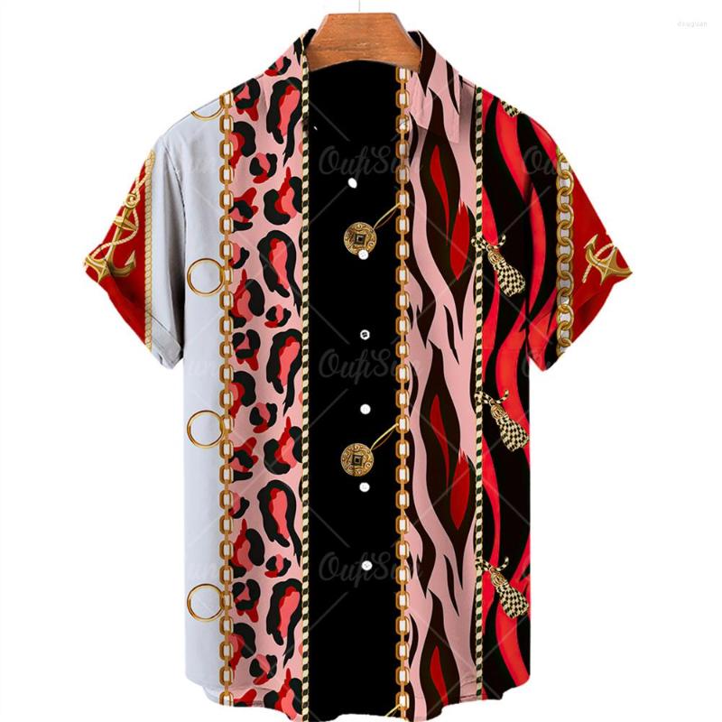 Men' Casual Shirts 2022 Mens 3D Print Chain Pattern Short Sleeve Hawaiian Shirt Loose Harajuku Hip Hop Unisex Fashion Top 5xl, Zm-3105
Men' Casual Shirts 2022 Mens 3D Print Chain Pattern Short Sleeve Hawaiian Shirt Loose Harajuku Hip Hop Unisex Fashion Top 5xl, Zm-3105