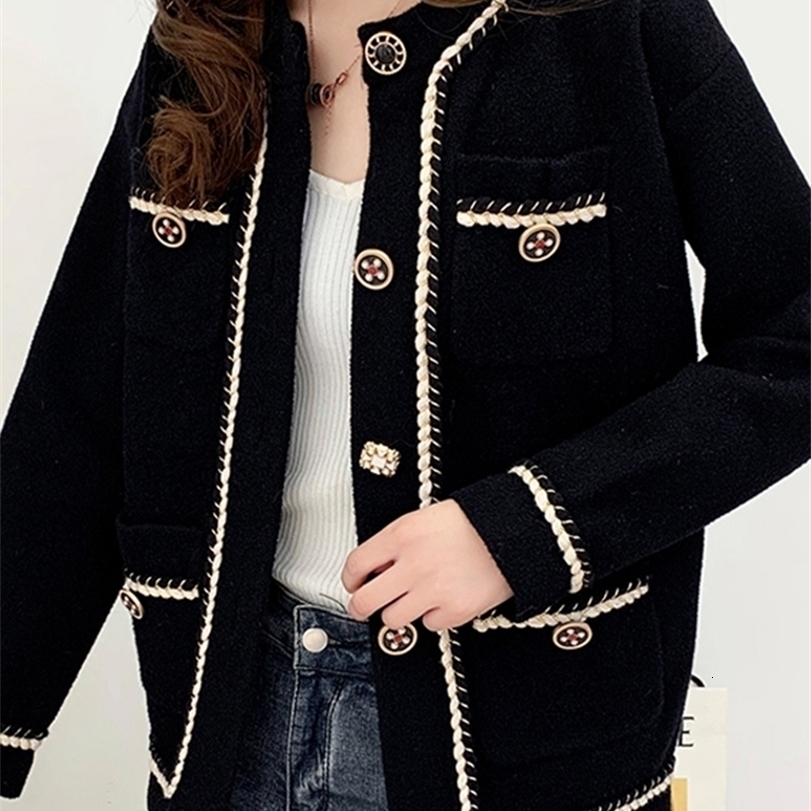 Womens Wool Blends Zoki Autumn Women Coat Long Sleeve Breasted Single Korean Soft Fashion Button Jacket White Black Winter Casual Lady Clothes 221113
Womens Wool Blends Zoki Autumn Women Coat Long Sleeve Breasted Single Korean Soft Fashion Button Jacket White Black Winter Casual Lady Clothes 221113